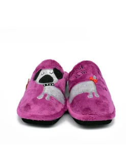 Pretty Purple Doggie Slippers