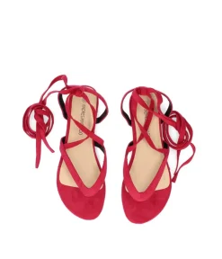 Pretty Strappy Hot Pink Sandals