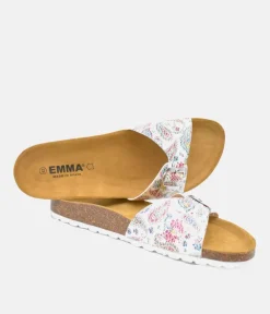 Pretty White Colour Pop Vegan Leather Slides