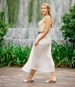 Remonte Beige Low Block Heel Sandals