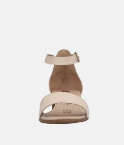 Remonte Beige Low Block Heel Sandals