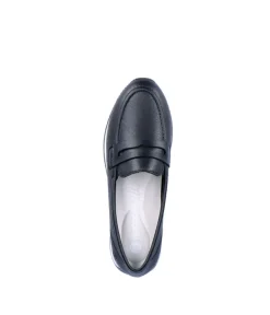 Remonte Black Sporty Slip On Shoes