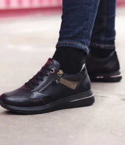 Remonte Casual Black Combi Sneaker