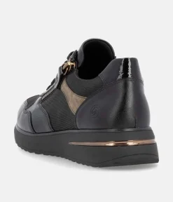 Remonte Casual Black Combi Sneaker
