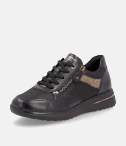 Remonte Casual Black Combi Sneaker