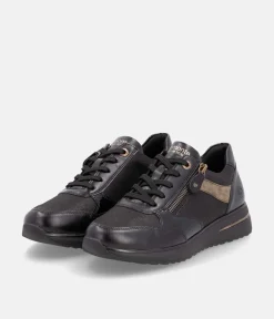 Remonte Casual Black Combi Sneaker