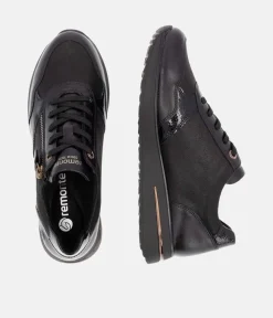 Remonte Casual Black Combi Sneaker