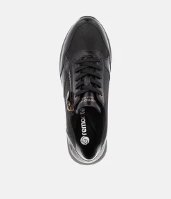 Remonte Casual Black Combi Sneaker
