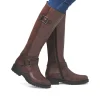 Remonte Casual Brown Buckle Leather Long Boots