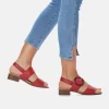 Remonte Chic Flame Red Sandals