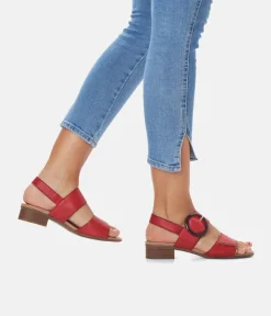 Remonte Chic Flame Red Sandals