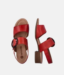 Remonte Chic Flame Red Sandals