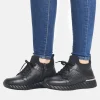 Remonte Chunky Black Fashion Trainers
