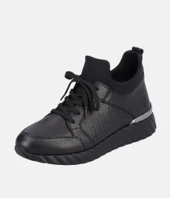 Remonte Chunky Black Fashion Trainers