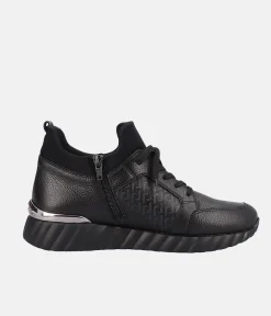 Remonte Chunky Black Fashion Trainers