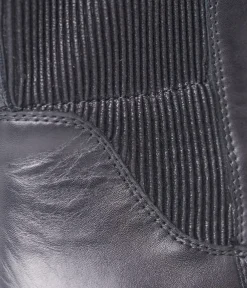 Remonte Classic Black Leather Long Boots