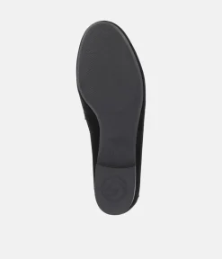 Remonte Classic Black Suede Slip On Shoes