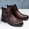 Remonte Classic Brown Leather Ankle Boots