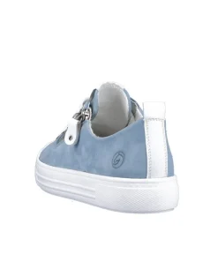 Remonte Classic Light Blue White Combi Trainers
