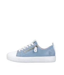 Remonte Classic Light Blue White Combi Trainers