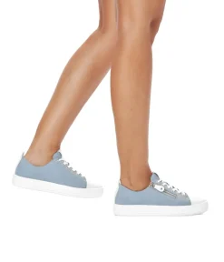 Remonte Classic Light Blue White Combi Trainers
