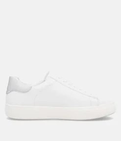 Remonte Classic White Leather Trainers
