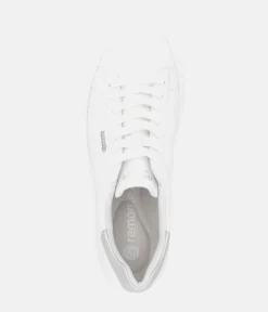 Remonte Classic White Leather Trainers