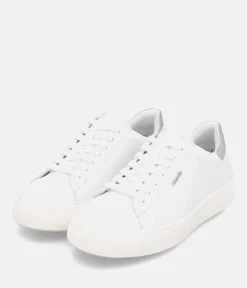 Remonte Classic White Leather Trainers