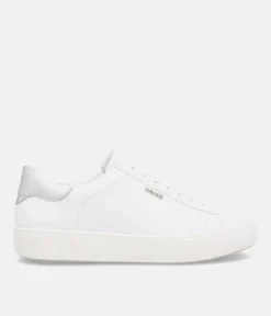 Remonte Classic White Leather Trainers