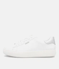 Remonte Classic White Leather Trainers