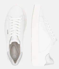 Remonte Classic White Leather Trainers