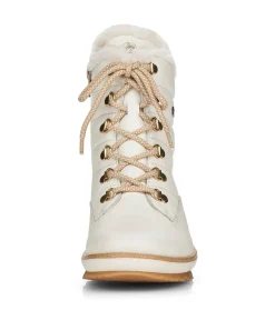 Remonte Cosy Off White Ankle Boots