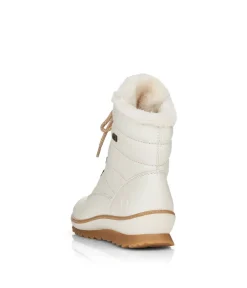 Remonte Cosy Off White Ankle Boots