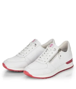 Remonte Cute White/Red Combi Sneaker