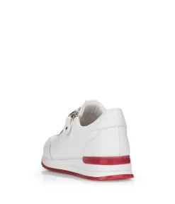 Remonte Cute White/Red Combi Sneaker
