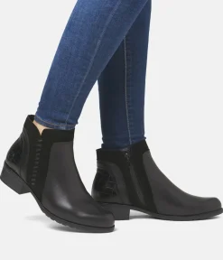 Remonte Dressy Black Ankle Boots