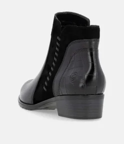 Remonte Dressy Black Ankle Boots