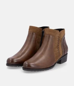 Remonte Dressy Brown Ankle Boots