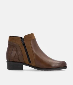 Remonte Dressy Brown Ankle Boots