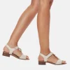 Remonte Dressy Cream T-Bar Sandals