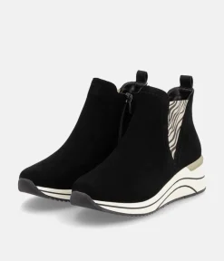 Remonte Dressy Zebra Wedge Trainers