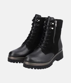 Remonte Fab Black Ankle Boots