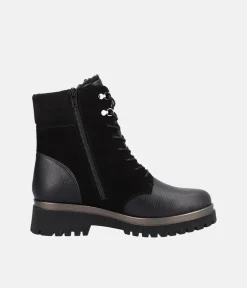 Remonte Fab Black Ankle Boots