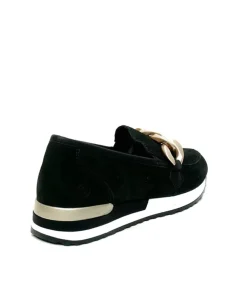 Remonte Fabulous Black Slip On Shoe
