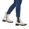 Remonte Fabulous Chalk White Chelsea Style Boots