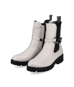 Remonte Fabulous Chalk White Chelsea Style Boots