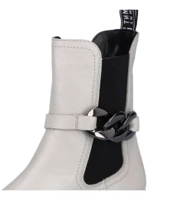 Remonte Fabulous Chalk White Chelsea Style Boots