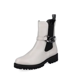 Remonte Fabulous Chalk White Chelsea Style Boots