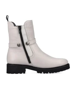 Remonte Fabulous Chalk White Chelsea Style Boots