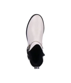 Remonte Fabulous Chalk White Chelsea Style Boots